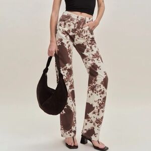 Reformation Val 90s Mid Rise Straight Jeans